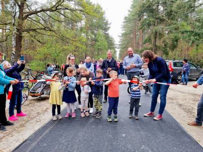 Feierliche Er�ffnung des Radweges zwischen Gro�wulkow und Altenklitsche