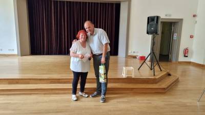 Danke an Frau Adloff, Vorsitzende der Ortsgruppe der Volkssolidarit�t in Tangerm�nde