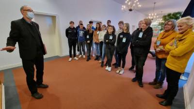 Besuch der 10. Klassen der Sekundarschule 