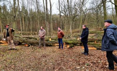 Gespr�chsrunde mit Waldbesitzern, Vertretern der Waldwirtschaft und CDU-Kandidaten zum Thema Waldbau und -umbau