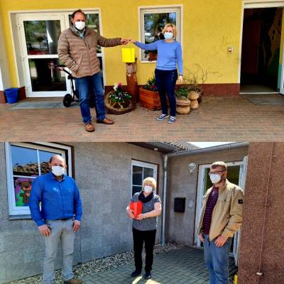 Besuch der Kinderg�rten in Jerichow und Tucheim