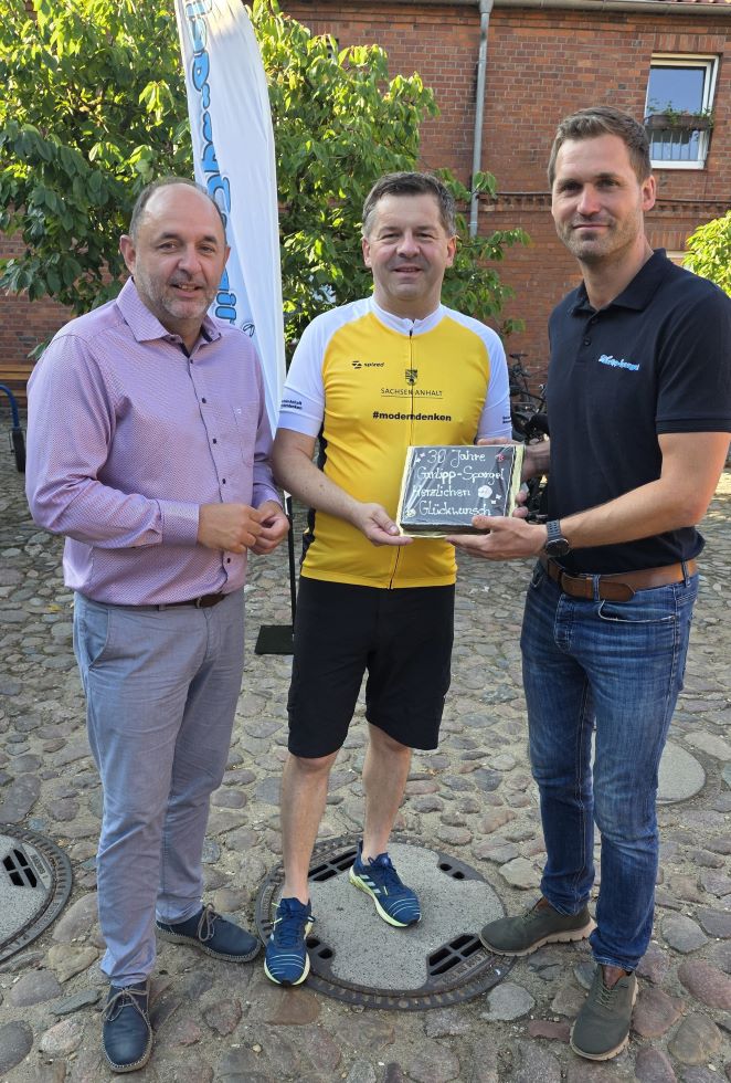v.l. Thomas Staudt MdL, Sven Schulze MP, Arne Garlipp